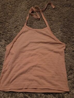 American Eagle Outfitters Halter Cami - Blush Pink
